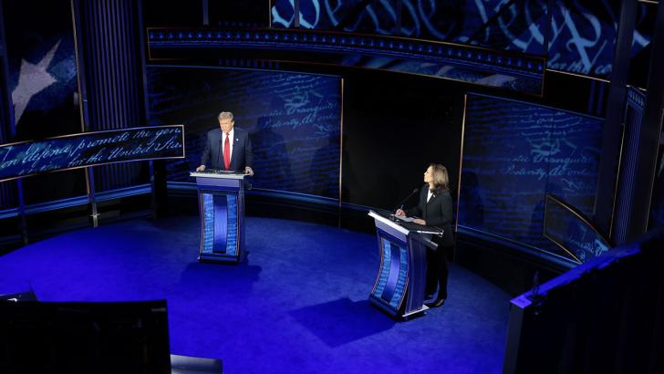 Kamala Harris and Donald Trump